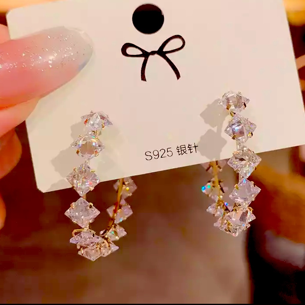 New Beautiful Dangle Earrings 21$